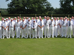 Sussex vs Kent bowls match played at Buxted Park